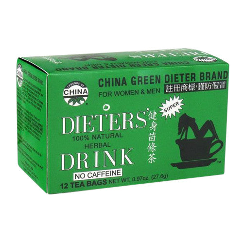 Uncle Lees Tea Dieters Drink Tea Bags For Weight Loss 12 Ea